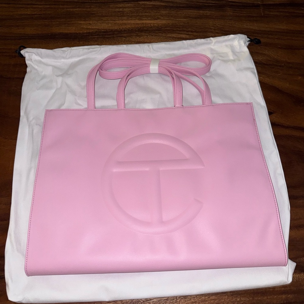 Telfar Large Shopping Bag - Bubblegum